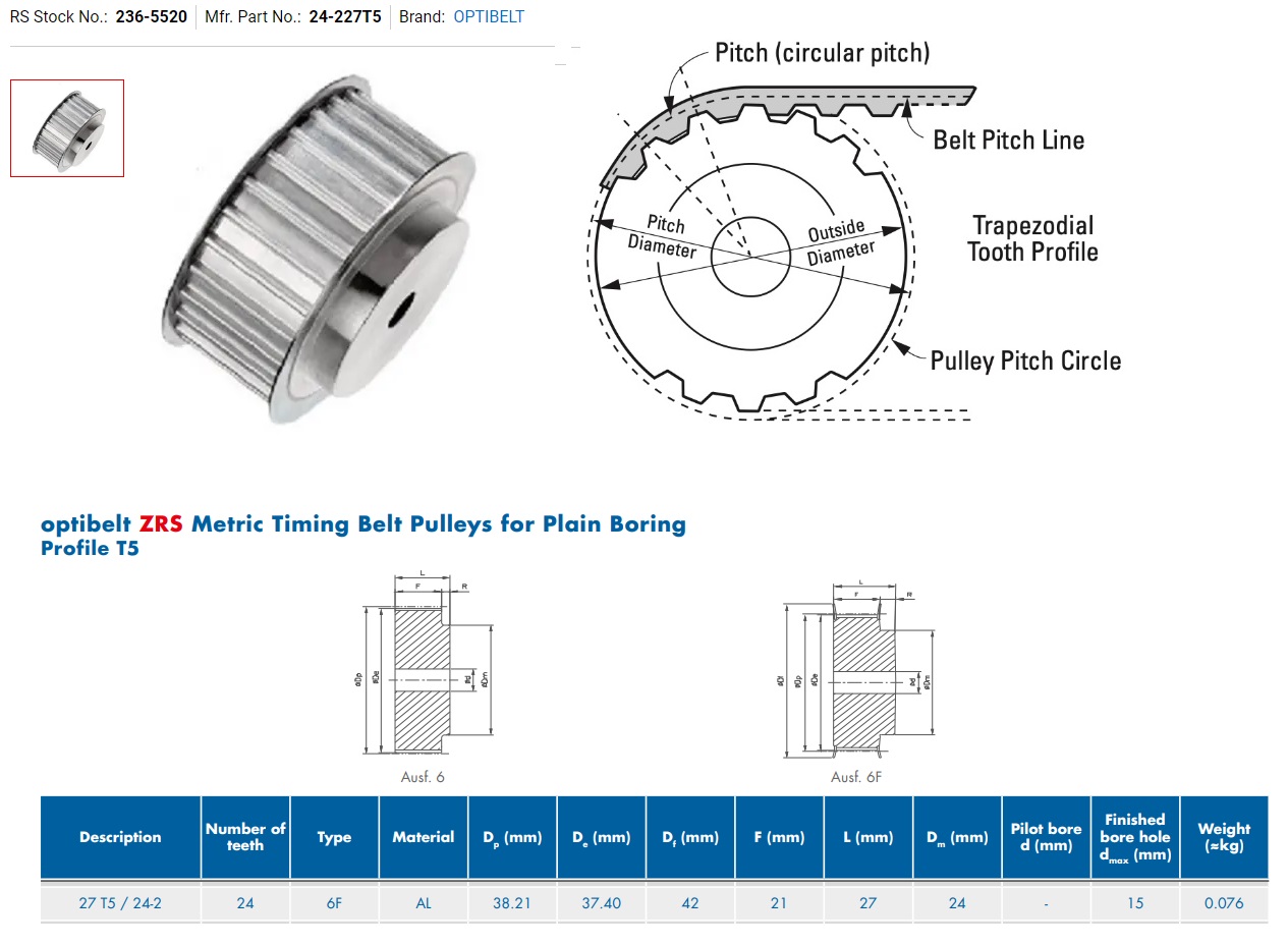 24齿皮带轮--stp三维 3d模型设计图